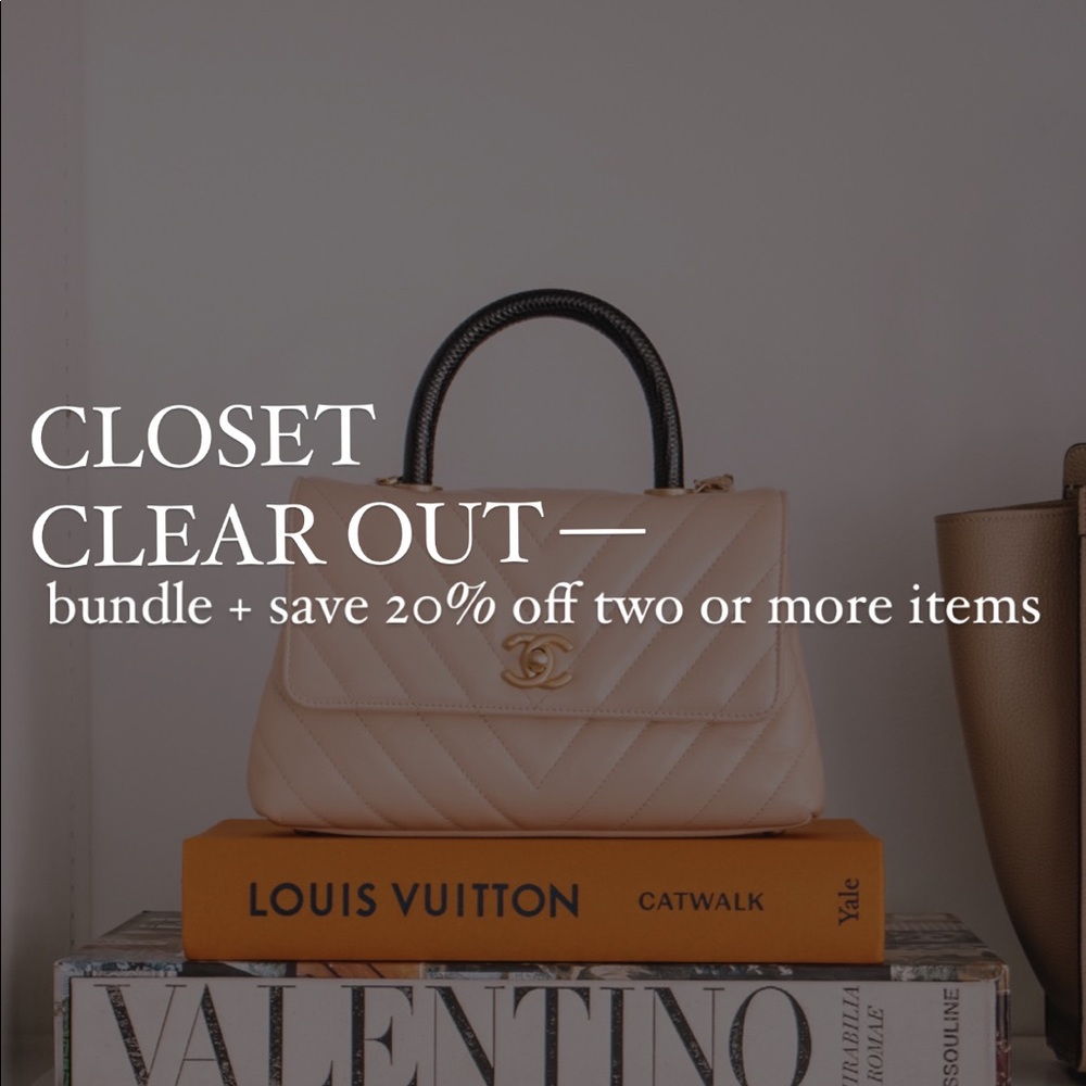 CLOSET CLEAR OUT!! 20% OFF!